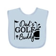 thumbnail image 1 of Inktastic Dad's Golf Buddy Boys or Girls Baby Bib, 1 of 4