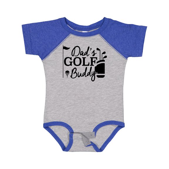 Inktastic Dad's Golf Buddy Boys or Girls Baby Bodysuit