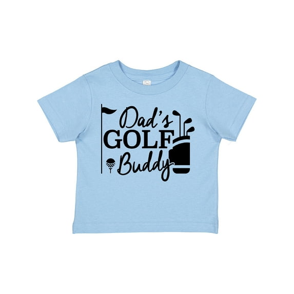 Inktastic Dad's Golf Buddy Boys or Girls Toddler T-Shirt