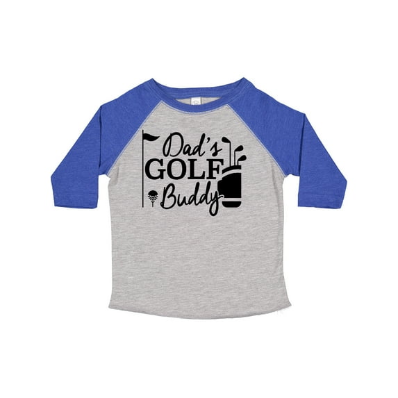 Inktastic Dad's Golf Buddy Boys or Girls Toddler T-Shirt