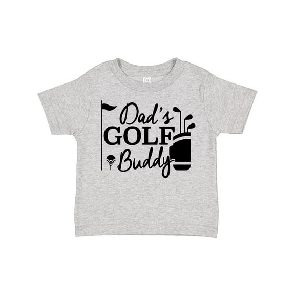 Inktastic Dad's Golf Buddy Boys or Girls Toddler T-Shirt