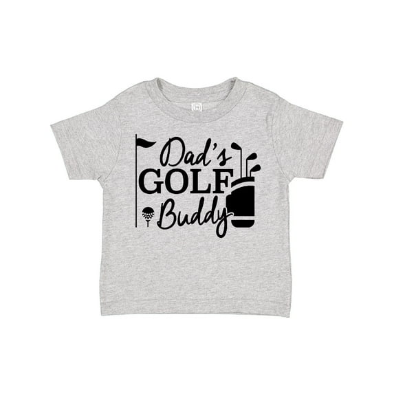 Inktastic Dad's Golf Buddy Boys or Girls Toddler T-Shirt