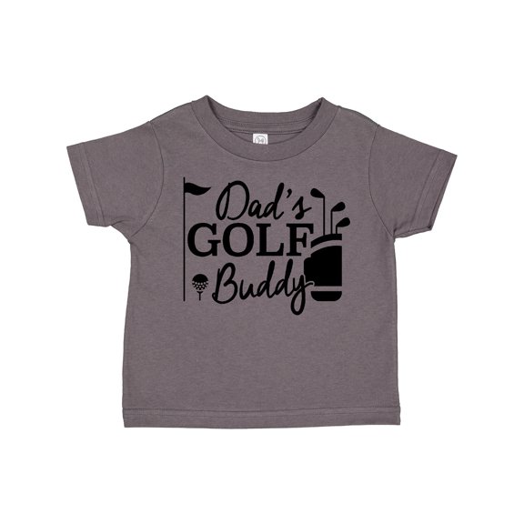 Inktastic Dad's Golf Buddy Boys or Girls Toddler T-Shirt