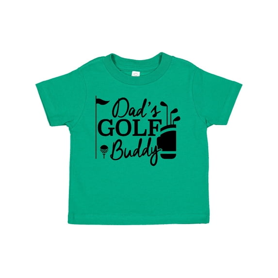 Inktastic Dad's Golf Buddy Boys or Girls Toddler T-Shirt