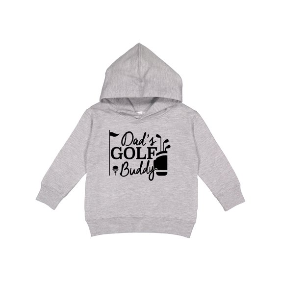 Inktastic Dad's Golf Buddy Toddler Hoodie
