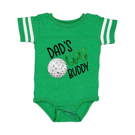 Inktastic Dad's Golf Buddy with Golf Ball Boys or Girls Baby Bodysuit