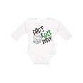 thumbnail image 1 of Inktastic Dad's Golf Buddy with Golf Ball Boys or Girls Long Sleeve Baby Bodysuit, 1 of 5
