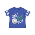 thumbnail image 1 of Inktastic Dad's Golf Buddy with Golf Ball Boys or Girls Toddler T-Shirt, 1 of 5