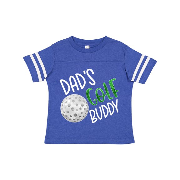 Inktastic Dad's Golf Buddy with Golf Ball Boys or Girls Toddler T-Shirt