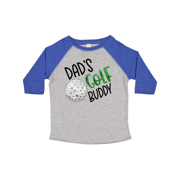 Inktastic Dad's Golf Buddy with Golf Ball Boys or Girls Toddler T-Shirt