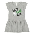 thumbnail image 1 of Inktastic Dad's Golf Buddy with Golf Ball Girls Toddler Dress, 1 of 5