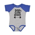 thumbnail image 1 of Inktastic Dad's Gym Buddy Childs Workout Boys or Girls Baby Bodysuit, 1 of 5