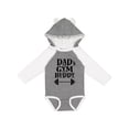 thumbnail image 1 of Inktastic Dad's Gym Buddy Childs Workout Boys or Girls Long Sleeve Baby Bodysuit, 1 of 5