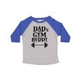 thumbnail image 1 of Inktastic Dad's Gym Buddy Childs Workout Boys or Girls Toddler T-Shirt, 1 of 5