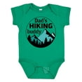 thumbnail image 1 of Inktastic Dad's Hiking Buddy with Mountains and Trees Boys or Girls Baby Bodysuit, 1 of 5