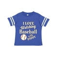 thumbnail image 1 of Inktastic Daddy Baseball Grandson Gift Boys or Girls Toddler T-Shirt, 1 of 5