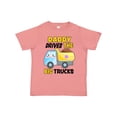 thumbnail image 1 of Inktastic Daddy Drives the Big Trucks with Dump Truck Boys or Girls Toddler T-Shirt, 1 of 5