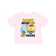 thumbnail image 1 of Inktastic Daddy Drives the Big Trucks with Dump Truck Boys or Girls Toddler T-Shirt, 1 of 5