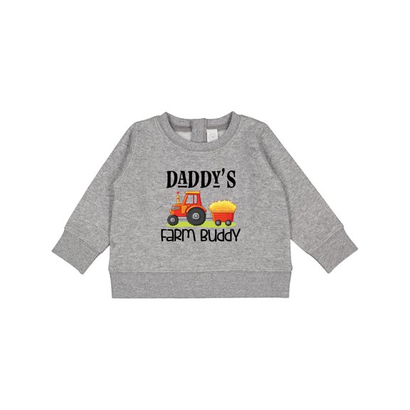 Inktastic Daddy Farm Buddy Cute Tractor Baby Sweatshirt