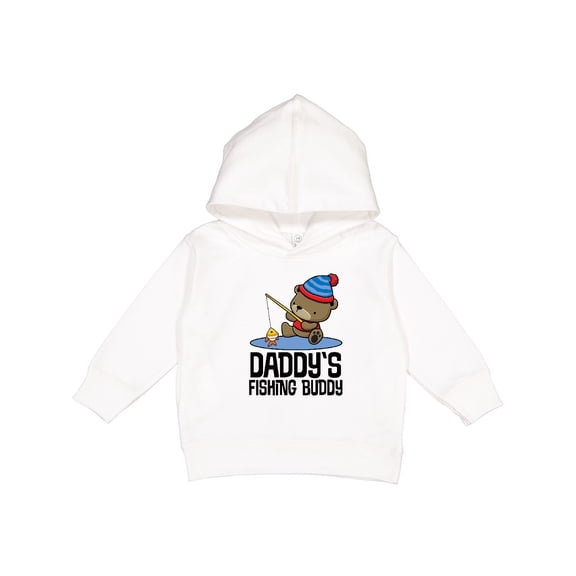Inktastic Daddy Fishing Buddy Son Daughter Toddler Hoodie