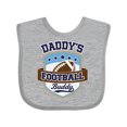thumbnail image 1 of Inktastic Daddy Football Buddy Boys or Girls Baby Bib, 1 of 4