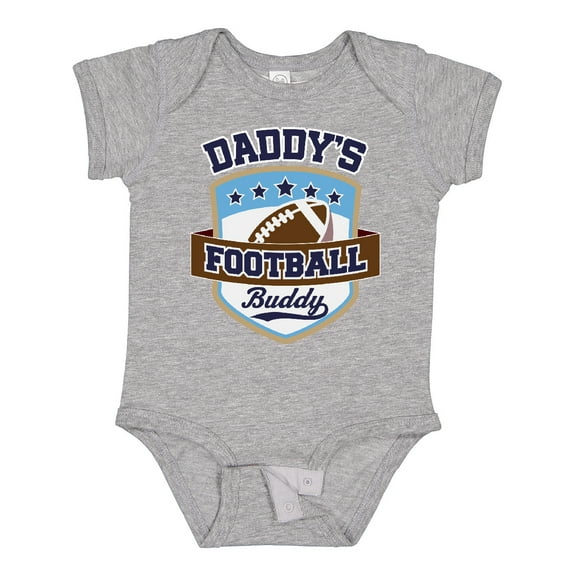 Inktastic Daddy Football Buddy Boys or Girls Baby Bodysuit