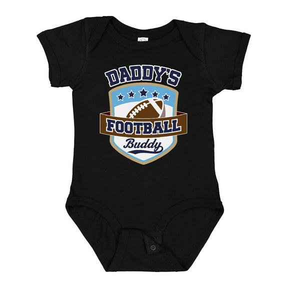 Inktastic Daddy Football Buddy Boys or Girls Baby Bodysuit