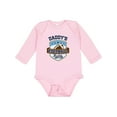 thumbnail image 1 of Inktastic Daddy Football Buddy Boys or Girls Long Sleeve Baby Bodysuit, 1 of 5