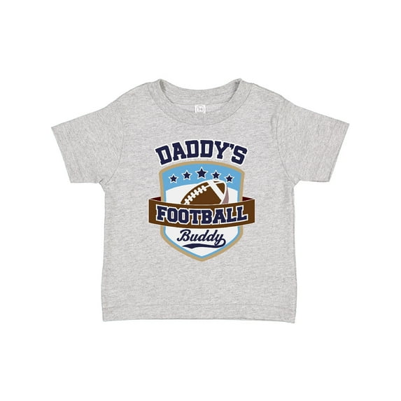 Inktastic Daddy Football Buddy Boys or Girls Toddler T-Shirt