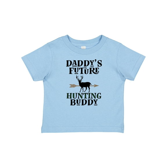 Inktastic Daddy Future Hunting Buddy Boys or Girls Baby T-Shirt