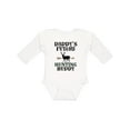 thumbnail image 1 of Inktastic Daddy Future Hunting Buddy Boys or Girls Long Sleeve Baby Bodysuit, 1 of 5