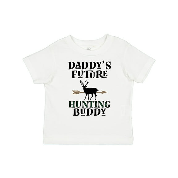 Inktastic Daddy Future Hunting Buddy Boys or Girls Toddler T-Shirt