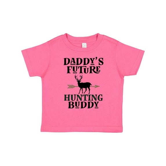 Inktastic Daddy Future Hunting Buddy Boys or Girls Toddler T-Shirt