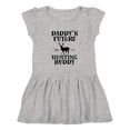 thumbnail image 1 of Inktastic Daddy Future Hunting Buddy Girls Toddler Dress, 1 of 5