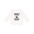 thumbnail image 1 of Inktastic Daddy Future Hunting Buddy Toddler Sweatshirt, 1 of 4