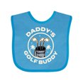 thumbnail image 1 of Inktastic Daddy Golf Buddy Boys or Girls Baby Bib, 1 of 4