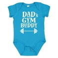 thumbnail image 1 of Inktastic Daddy Gym Buddy Workout Fitness Boys or Girls Baby Bodysuit, 1 of 5
