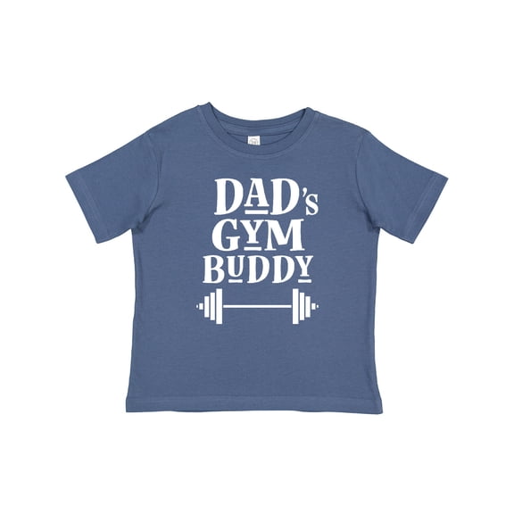 Inktastic Daddy Gym Buddy Workout Fitness Boys or Girls Baby T-Shirt
