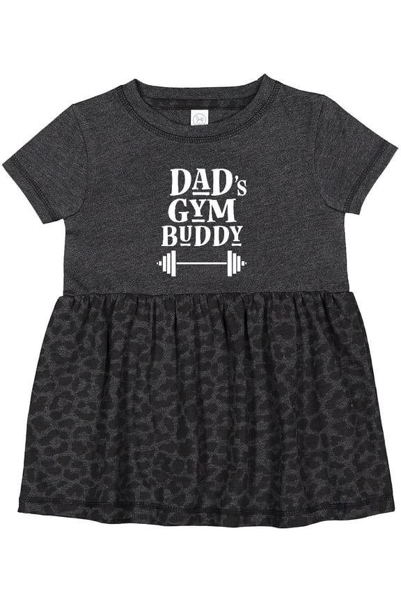 Daddy Gym Buddy Workout Fitness Girls Baby Dress