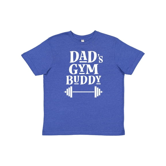 Inktastic Daddy Gym Buddy Workout Fitness Youth T-Shirt