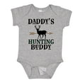 thumbnail image 1 of Inktastic Daddy Hunting Buddy Bow Hunter Boys Baby Bodysuit, 1 of 5