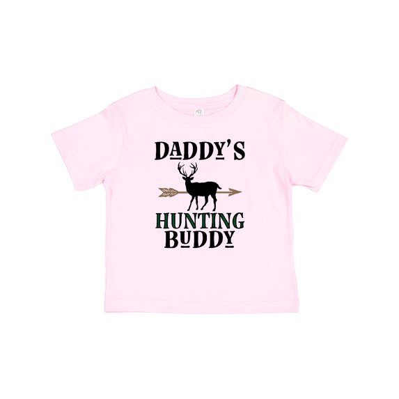 Inktastic Daddy Hunting Buddy Bow Hunter Boys Baby T-Shirt