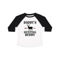 thumbnail image 1 of Inktastic Daddy Hunting Buddy Bow Hunter Boys Toddler T-Shirt, 1 of 5
