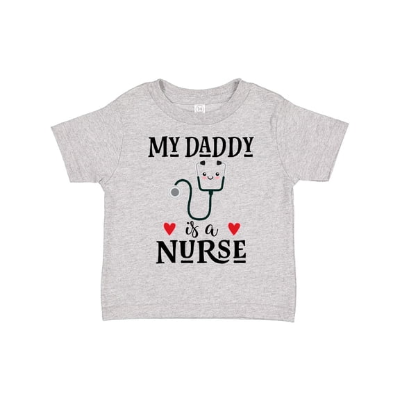 Inktastic Daddy Is A Nurse Baby Gift Boys or Girls Toddler T-Shirt