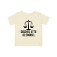 thumbnail image 1 of Inktastic Daddy Little Co Counsel Lawyer Boys or Girls Baby T-Shirt, 1 of 5