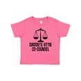 thumbnail image 1 of Inktastic Daddy Little Co Counsel Lawyer Boys or Girls Baby T-Shirt, 1 of 5