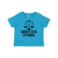 thumbnail image 1 of Inktastic Daddy Little Co Counsel Lawyer Boys or Girls Baby T-Shirt, 1 of 5