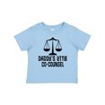 thumbnail image 1 of Inktastic Daddy Little Co Counsel Lawyer Boys or Girls Baby T-Shirt, 1 of 5