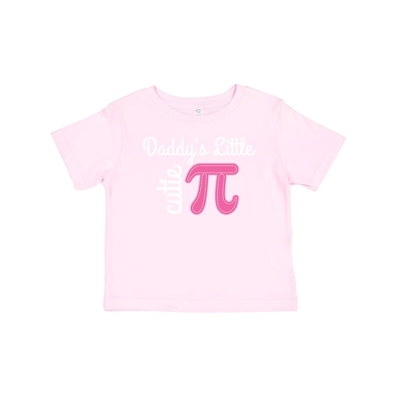 Inktastic Daddy Little Cutie Pi Day Math Girls Girls Baby T-Shirt
