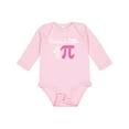 thumbnail image 1 of Inktastic Daddy Little Cutie Pi Day Math Girls Girls Long Sleeve Baby Bodysuit, 1 of 5